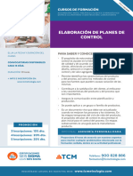 Elaboración de Planes de Control - OL