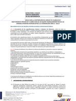 Términos de Referencia: Coordinacion Zonal 6-Salud Administrativo Financiero