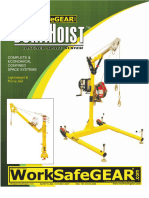 Worksafegear Davit Arms and Hoists