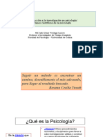 Introducción A La Investigación en Psicología