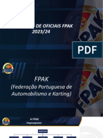 Formação de Comissários Técnicos - FPAK 2024