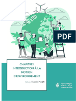 Chapitre 1 - Introduction À La Notion Denvironnement