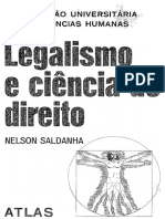 Legalismo e Ciência de Direito - Nelson Saldanha - 21058018