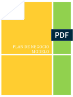 Plan de Negocio