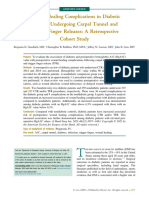 Wound Healing Complications in Diabetic Patients U