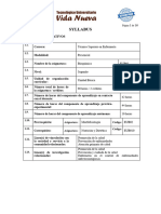 Bioquímica (Syllabus)