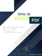 Tipos de Sistemas TermodinÃ¡Micos