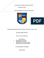 Plan de Responsabilidad Social para El Market Plaza Lucy Huaraz 2021