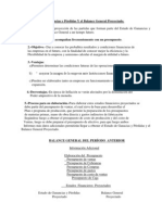 El Estado de Ganancias y Pérdidas Y El Balance General Proyectado