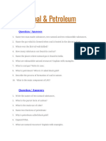 Coal & Petroleum - Revision