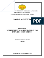 Digital Marketing Proposal