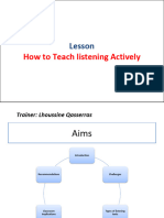 Listening Lesson