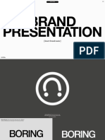 Brand Presentation Template