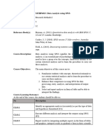 Data Analysis Using SPSS