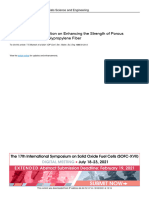 Experimental Investigation On Enhancing The Strength of Porous