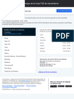 Portal de Las Américas: Horario y Mapa de La Línea F26 de Transmilenio