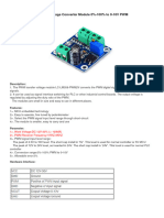 Manual PWM To Voltage Converter Module 0 100 To 0 10V