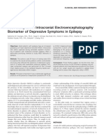 Pilot Study of An Intracranial Electroencephalography