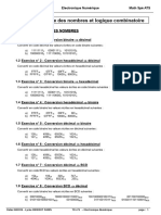 TD - Codage &amp Algèbre de Boole