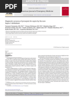 Diagnostic Accuracy of Presepsin For Sepsis by The New Sepsis-3 Definition