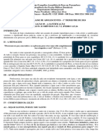 Professor 1 - Classe de Adolescentes - 1º Trimestre de 2024 Lição 09 - A Santificação TEXTO BÍBLICO: 2CORÍNTIOS 5.15 7.1 1PEDRO 1.15,16