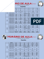 Horário de Aula Vespertino - 30-01 A 02-02