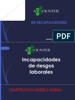 Incapacidades y Licencias 2023