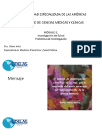 Investigación en Salud y Problema