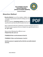 Bisection Method: Muataz Abdulsmad