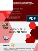 Auditoría de Cuentas Del Pasivo Diapositivas