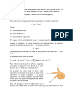 Un Proton 1e Se Mueve Verticalmente Hacia Arriba A Una - Compress