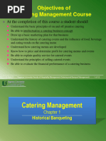 Catering Management CH.1