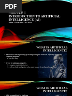 Chapter 1 Introduction To Artificial Intelligence