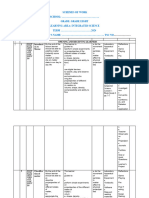 Grade 8 Integrated Science Schemes of Work Term 1