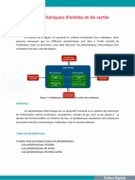 Support de Cours - Périphériques Dentrée Et de Sortie