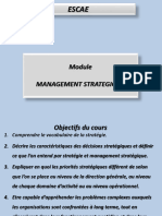 Escae: Management Strategique