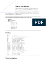 The DLX Instruction Set