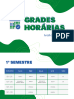 Grades Horárias - Medicina UnB