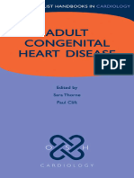 Adult Congenital Heart Disease by Sara Thorne, Paul Clift