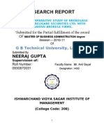 Comparative Study of Brokerage Plans of Religare Securities Ltd. With Various Brokerage Firms-1