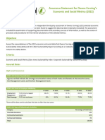 2022 Social KPI Verification Statements