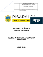 Plan Estadístico Departamental 2023