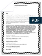 Epistemología de Contabilidad y Auditoría