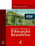 Filosofia e Historia Da Educacao Brasile