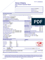 Tank Certificate Sample