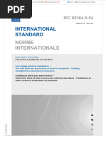 IEC 60364-5-54-Low Voltage - Earthing Arrangement and Protective Conductors