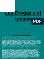 Las Drogas y El Tabaquismo