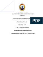 Aircraft Seat Removal Installation Practical Report