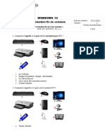 MS1.1 Evaluation Semaine 1