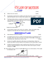 3.1 Newtons Laws of Motion